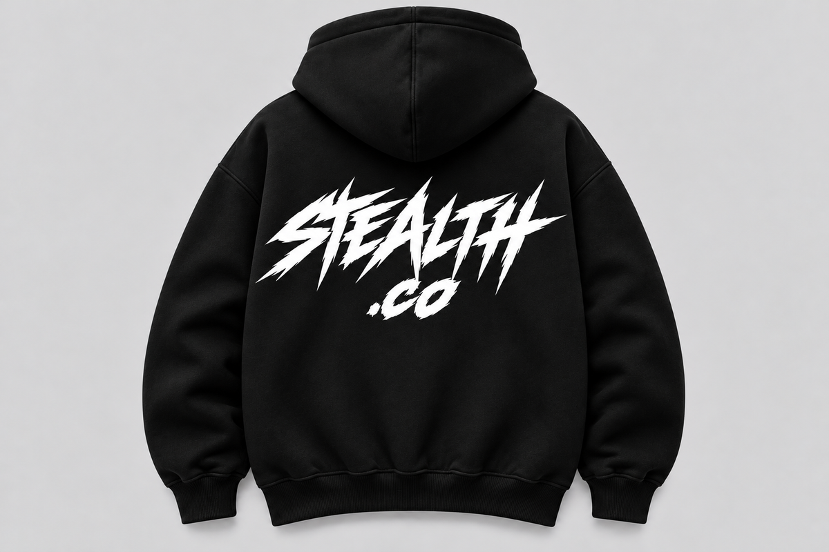 Stealth.Co (Sweatshirt) Wheelie Doesn't Equal Crime